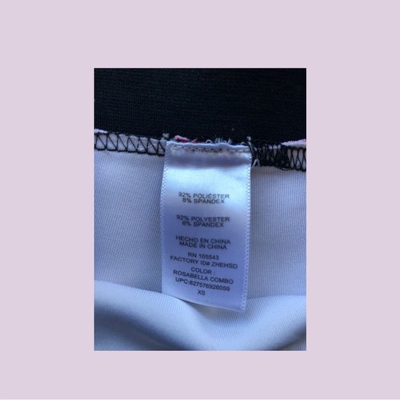 Milly for Design Nation Women’s Floral Scuba Pencil Skirt - Picture 4 of 6